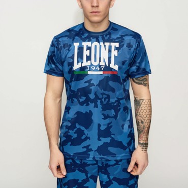 Leone ITA T-Shirt-Blue Camo